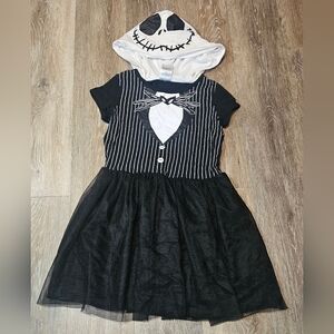 Disney Nightmare Before Christmas Dress With Hood. Kids Size M7/8.‎ From Disney.